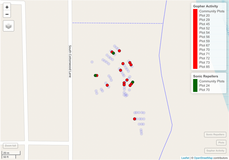 Gopher activity